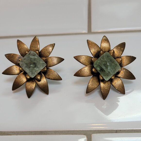 Artisan Made Statement Earrings - Picture 1 of 7